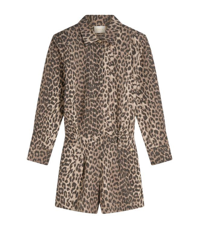 Josh V LILAE jumpsuit with leopard print 604 leopard brown
